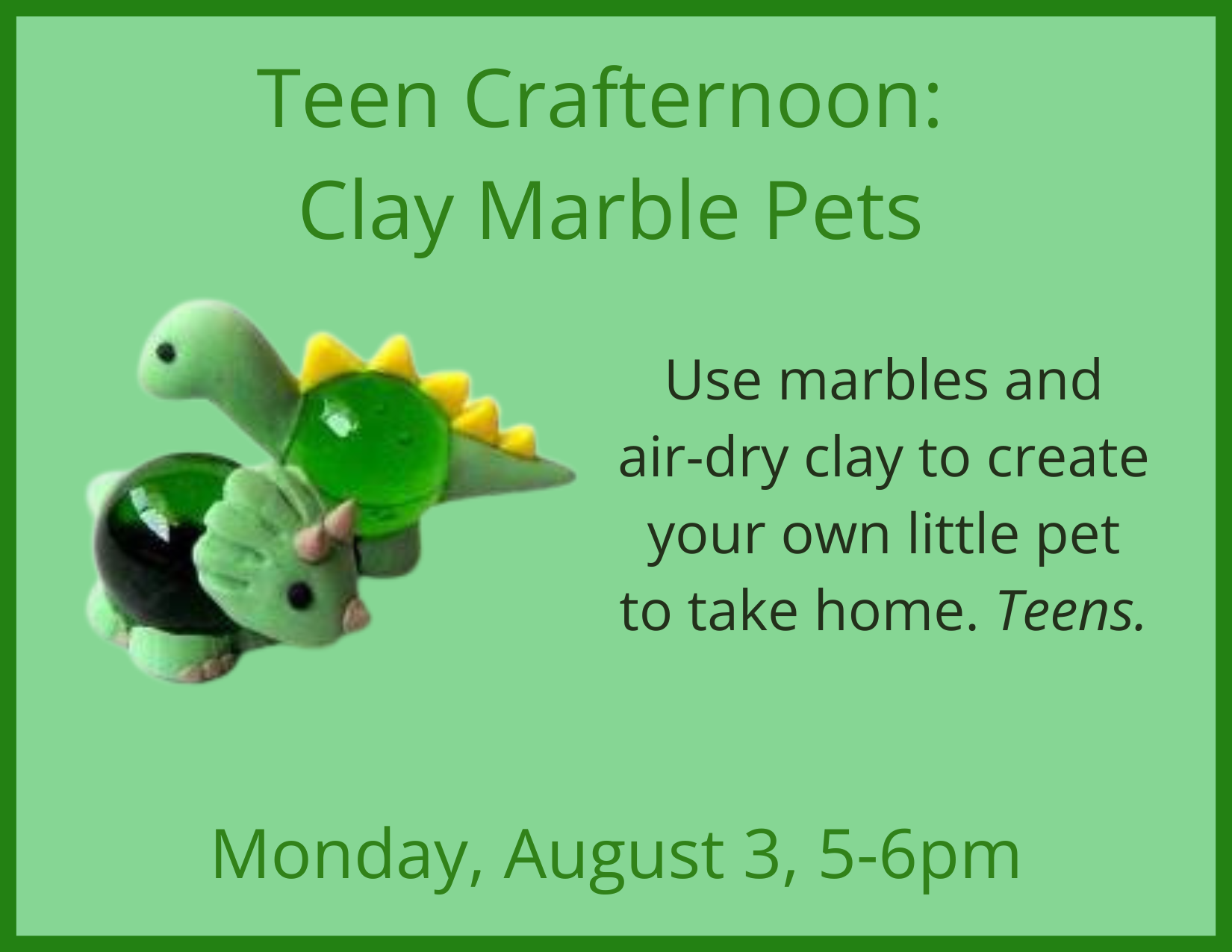 Teen Crafternoon