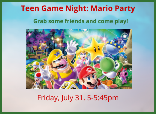 Teen Game Night: Mario